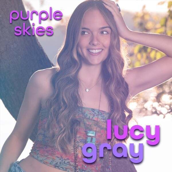 Cover art for purple skies